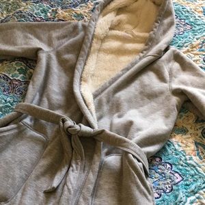 GapBody Lined Hooded Bath Robe